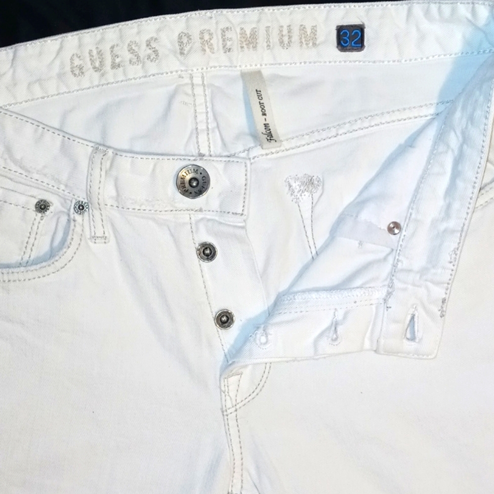 Mens Premium Guess Falcon-Boot Cut button fly jean